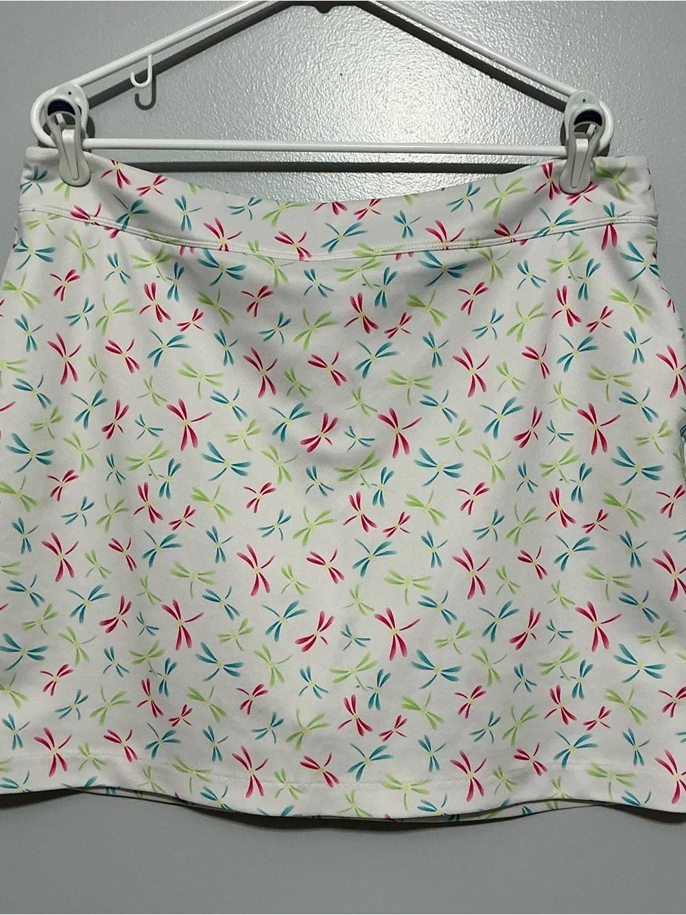 Greg Norman dragonfly print skort size XL